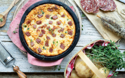 Gateau di patate con Salame Felino