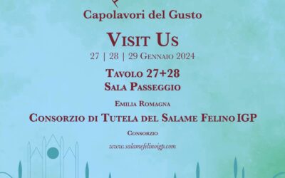 Coppa di Parma Igp e Salame Felino Igp: i due salumi made-in-Parma protagonisti a Wine&Siena